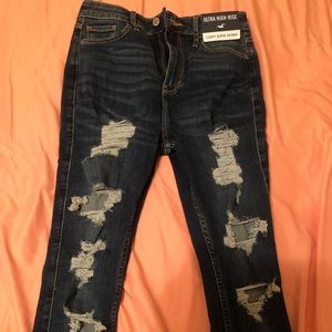 New Hollister jeans size 3 short curvy